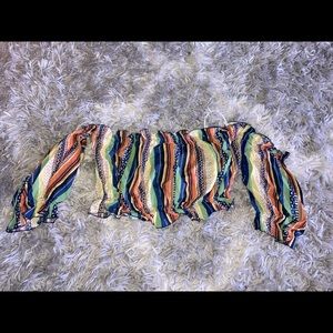 Multi Color Crop Top